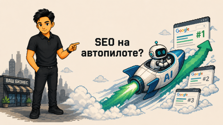 Робот ведет сайт-кораблик через шторм поиска, эксперт контролирует курс